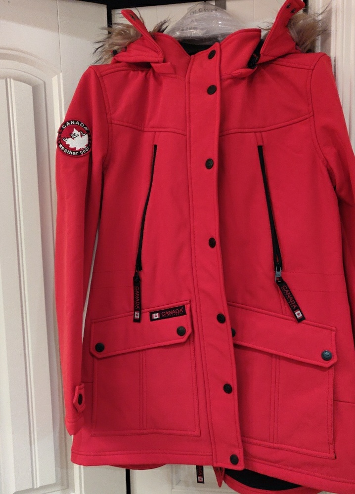Canada weather gear insulated parka